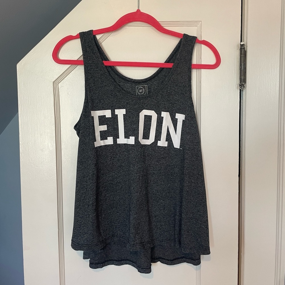 Elon University Gray Tank Top